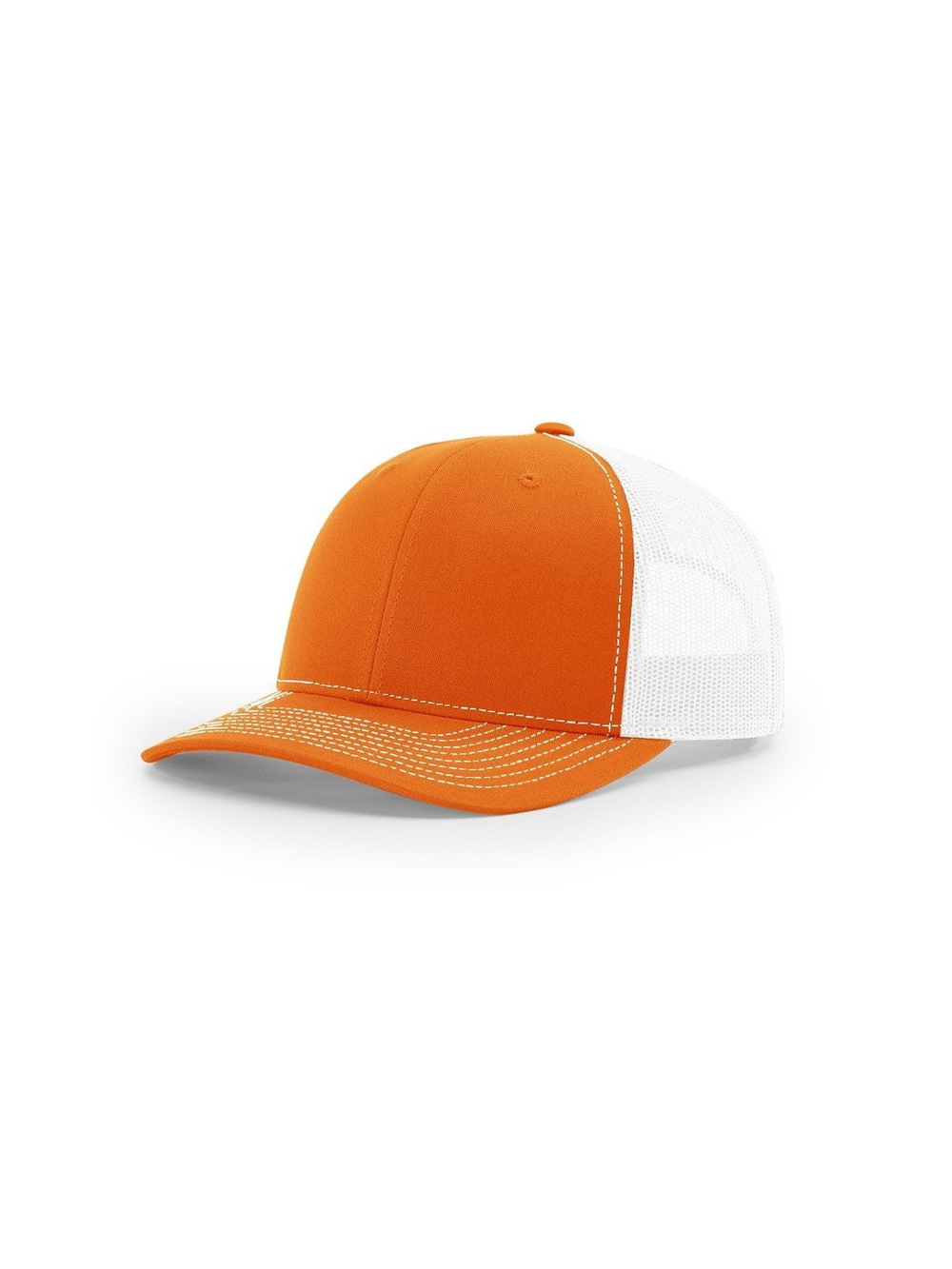 Mens Ballcap | Orange, White | Size OS